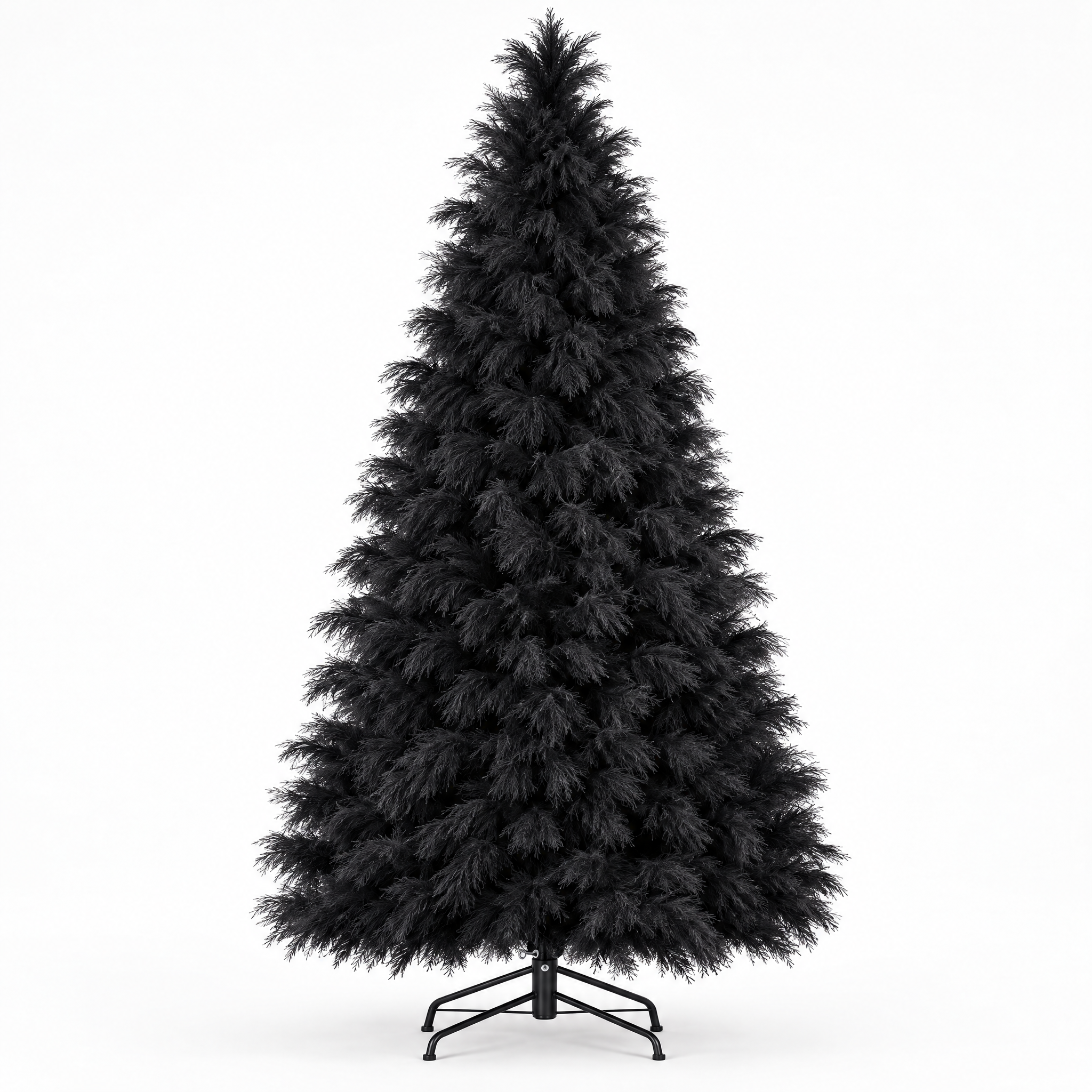 Midnight Black pampas Christmas tree
