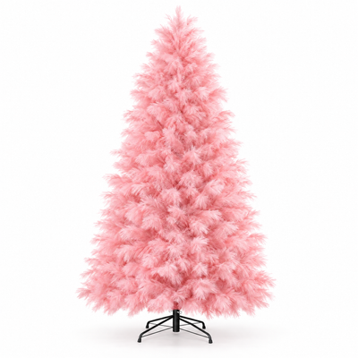 Blush Pink pampas Christmas tree